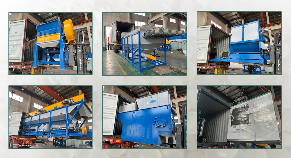 Low Energy Consumption Plastic PP LDPE LLDPE Film Washing Recycling Machine Plant with Squeezing Dryer